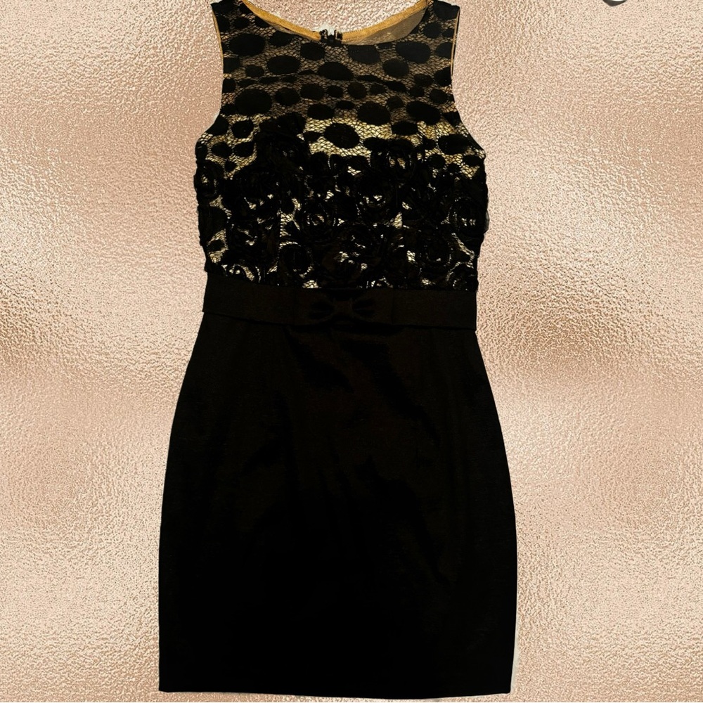 Jessica McClintock, Black Cocktail Dress